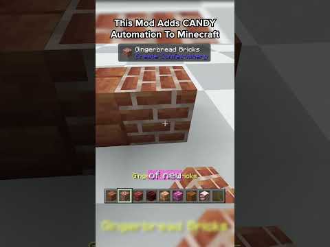 This Mod Adds CANDY Automation To Minecraft #minecraft #createmod