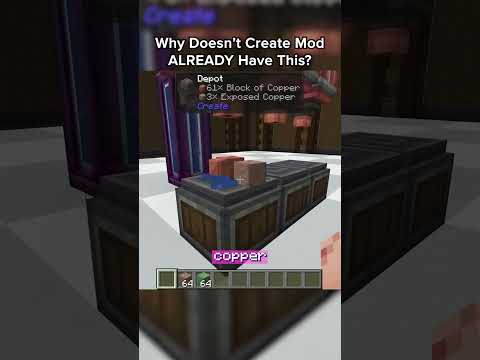 Why Doesn’t CreateMod Already Have This? #minecraft #createmod