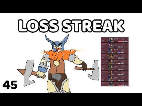 i might be on a LITTLE loss streak...